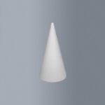 STYROFOAM CONE H.30CM D.11,5CM