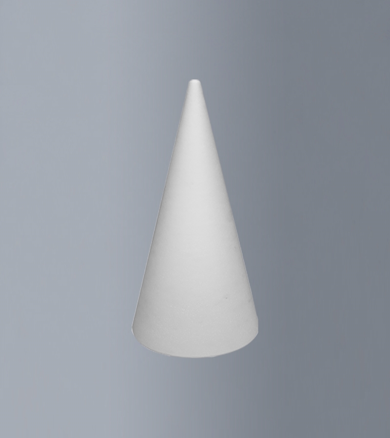 BVOCON18U.jpg STYROFOAM CONE H.50CM D.18CM - Image 1