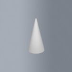 STYROFOAM CONE H.20CM D.9CM
