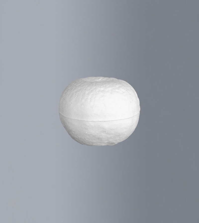 BVOFVMANST.jpg STYROFOAM MANDARIN 6.5X5CM - Image 1