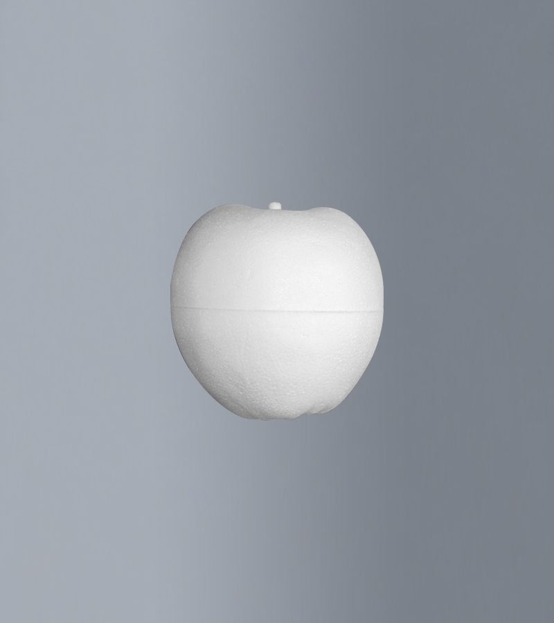 BVOFVMELST.jpg STYROFOAM APPLE 8CM - Image 1