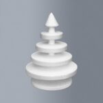 STYROFOAM TREE STYLIZED 18.5X25CM