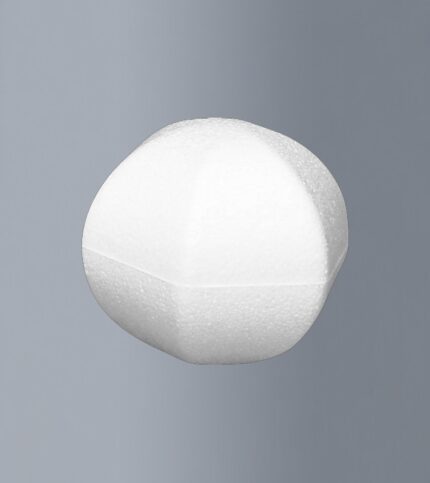 STYROFOAM BALL SEGMENTED 12CM