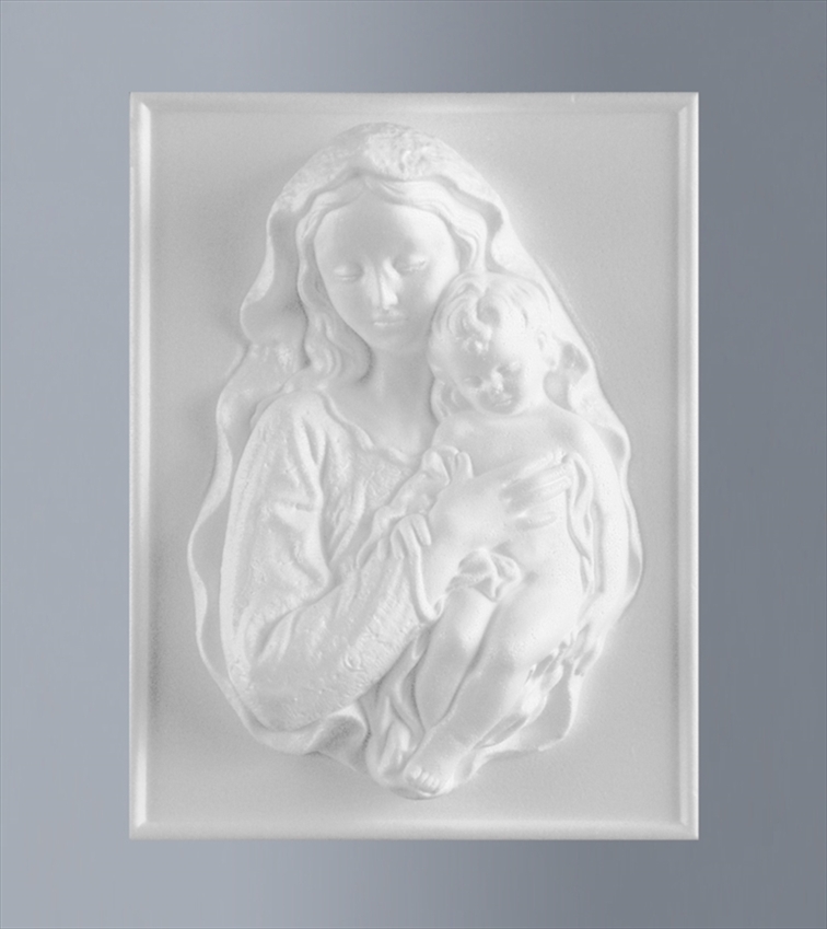 BVOQMU.jpg STYROFOAM MADONNA FRAME 27.5X36X7.5CM - Image 1