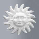 STYROFOAM SUN D.44X6.5CM
