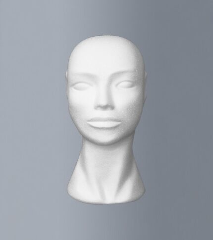 STYROFOAM HEAD WOMAN 14X29X20CM [22]