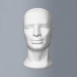 STYROFOAM HEAD MAN 20X31X20CM [21]