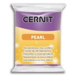 CERNIT POLYMER CLAY PEARL 56G VIOLET