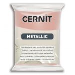 CERNIT POLYMER CLAY METALLIC 56G ROSE GOLD