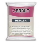 CERNIT POLYMER CLAY METALLIC 56G MAGENTA