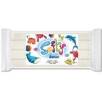 DARWI SOFTY MODELLING CLAY PLASTICINE 500G WHITE