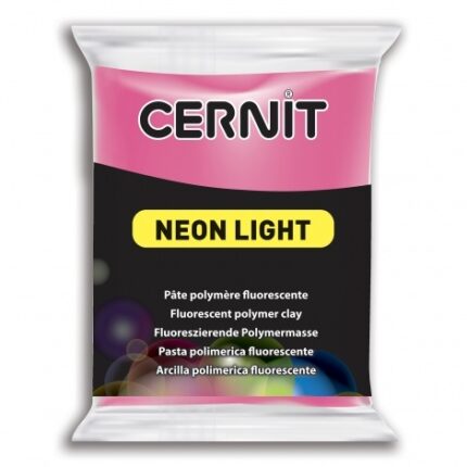 CERNIT POLYMER CLAY NEON 56G FUCHSIA