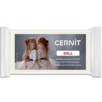 CERNIT POLYMER CLAY DOLL 500G WHITE