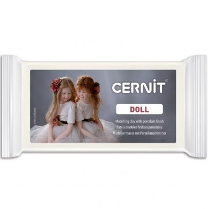 CERNIT POLYMER CLAY DOLL 500G WHITE