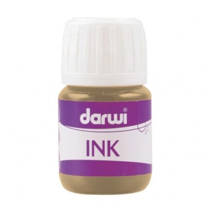 DARWI INDIA INK 30ML GOLD
