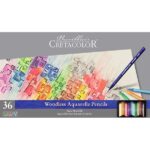 CRETACOLOR AQUA MONOLITH WOODLESS PENCIL 36PCS TINBOX