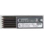 CRETACOLOR ARTIST LEADS 5.6MM 6PCS GRAPHITE 4B