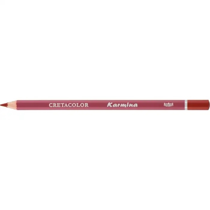 CR27209.jpg CRETACOLOR KARMINA COLORED PENCIL ENGLISH RED - Image 1
