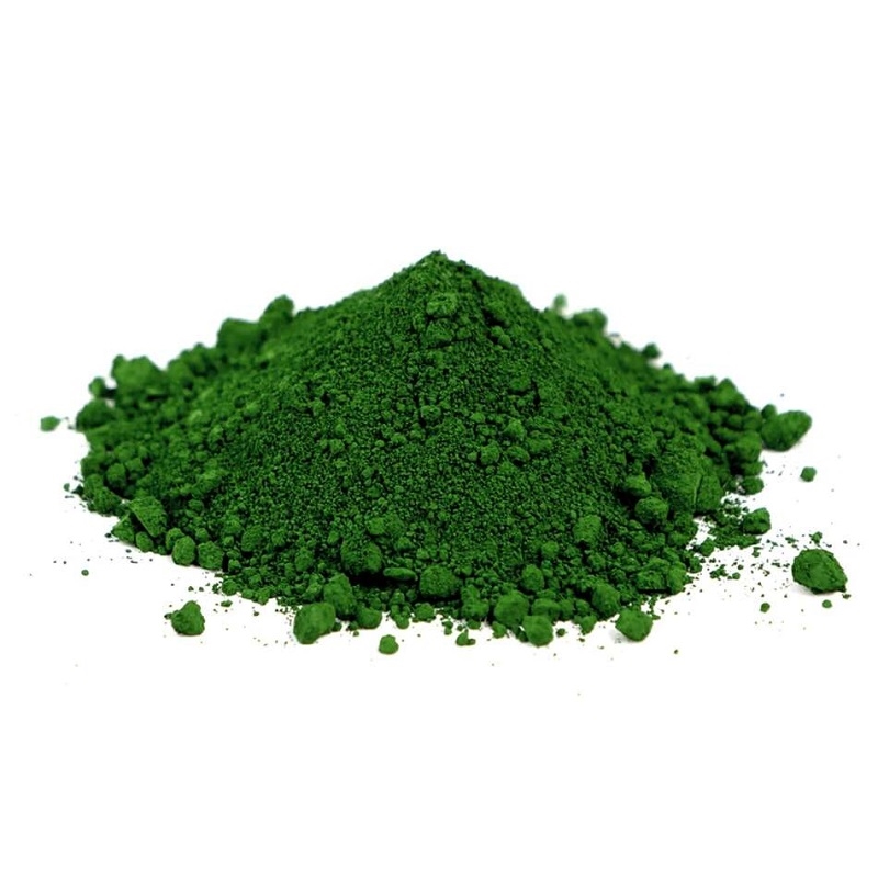 DEEDPGREOX.jpg DRY PIGMENT POWDER 50ML. GREEN OXIDE - Image 1
