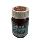 DEKA COLOR CRISTAL ACRYL PAINT 25ML BROWN