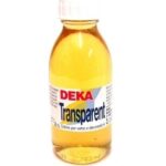 DEKA TRANSPARENT GLASS PAINT 125ML COLOURLESS