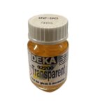 DEKA TRANSPARENT GLASS PAINT 25ML COLOURLESS