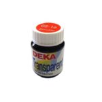 DEKA TRANSPARENT GLASS PAINT 25ML LIGHT RED
