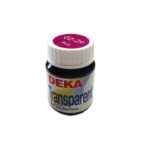 DEKA TRANSPARENT GLASS PAINT 25ML PINK
