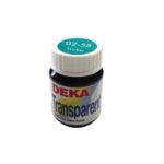 DEKA TRANSPARENT GLASS PAINT 25ML TURQUOISE
