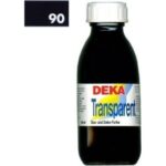 DEKA TRANSPARENT GLASS PAINT 125ML BLACK