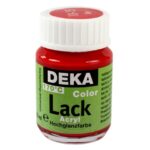 DEKA COLOR LACK ACRYL PAINT 25ML RED
