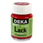 DEKA COLOR LACK ACRYL PAINT 25ML CARMINE