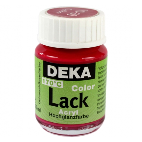 DK10-30.jpg DEKA COLOR LACK ACRYL PAINT 25ML CYCLAMEN - Image 1
