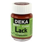 DEKA COLOR LACK ACRYL PAINT 25ML FAWN BROWN
