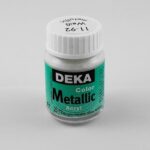 DEKA COLOR METALLIC ACRYL PAINT 25ML WHITE