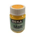 DEKA COLOR MATT ACRYL PAINT 25ML GOLDEN YELLOW