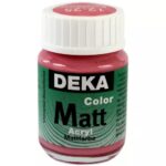 DEKA COLOR MATT ACRYL PAINT 25ML ROSEWOOD