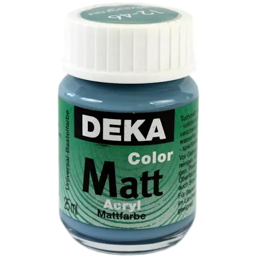 DK12-46.jpg DEKA COLOR MATT ACRYL PAINT 25ML GREY BLUE - Image 1