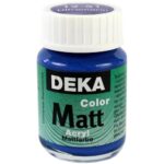 DEKA COLOR MATT ACRYL PAINT 25ML ULTRAMARINE BLUE