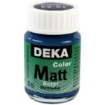 DEKA COLOR MATT ACRYL PAINT 25ML DARK BLUE
