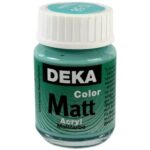DEKA COLOR MATT ACRYL PAINT 25ML TURQUOISE