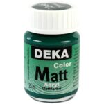 DEKA COLOR MATT ACRYL PAINT 25ML FIR GREEN