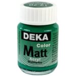 DEKA COLOR MATT ACRYL PAINT 25ML LIGHT GREEN