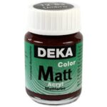 DEKA COLOR MATT ACRYL PAINT 25ML UMBER