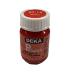 DEKA PERMANENT FABRIC PAINT 25ML POPPY