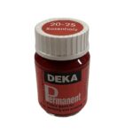 DEKA PERMANENT FABRIC PAINT 25ML ROSEWOOD