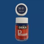 DEKA PERMANENT FABRIC PAINT 25ML MARINE
