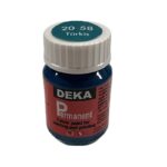 DEKA PERMANENT FABRIC PAINT 25ML TURQUOISE