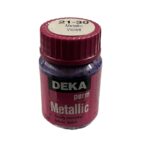 DEKA PERM METALLIC FABRIC PAINT 25ML VIOLET