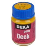 DEKA PERM DECK FABRIC PAINT 25ML YELLOW